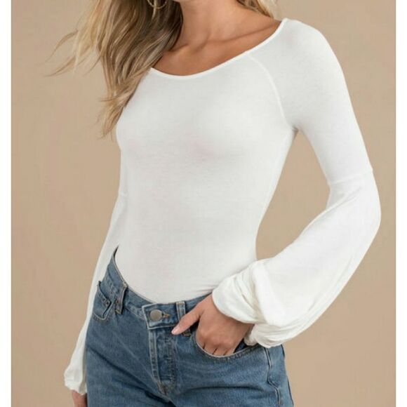 Free People To The Tropics Long Sleeve Rayon Top Small NWT - Picture 1 of 6
